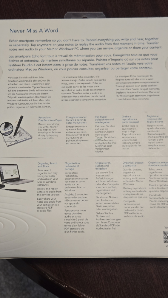 Livescribe Echo Smartpen with 2GB Memory and 7 Notebooks - photo 3