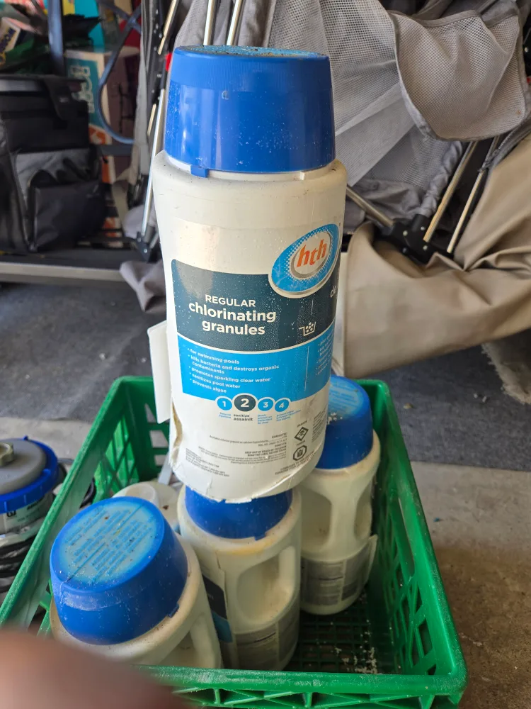 Bestway Steel Pro 12' x 30" Pool + HTH Chlorinating Granules image indicator(2)