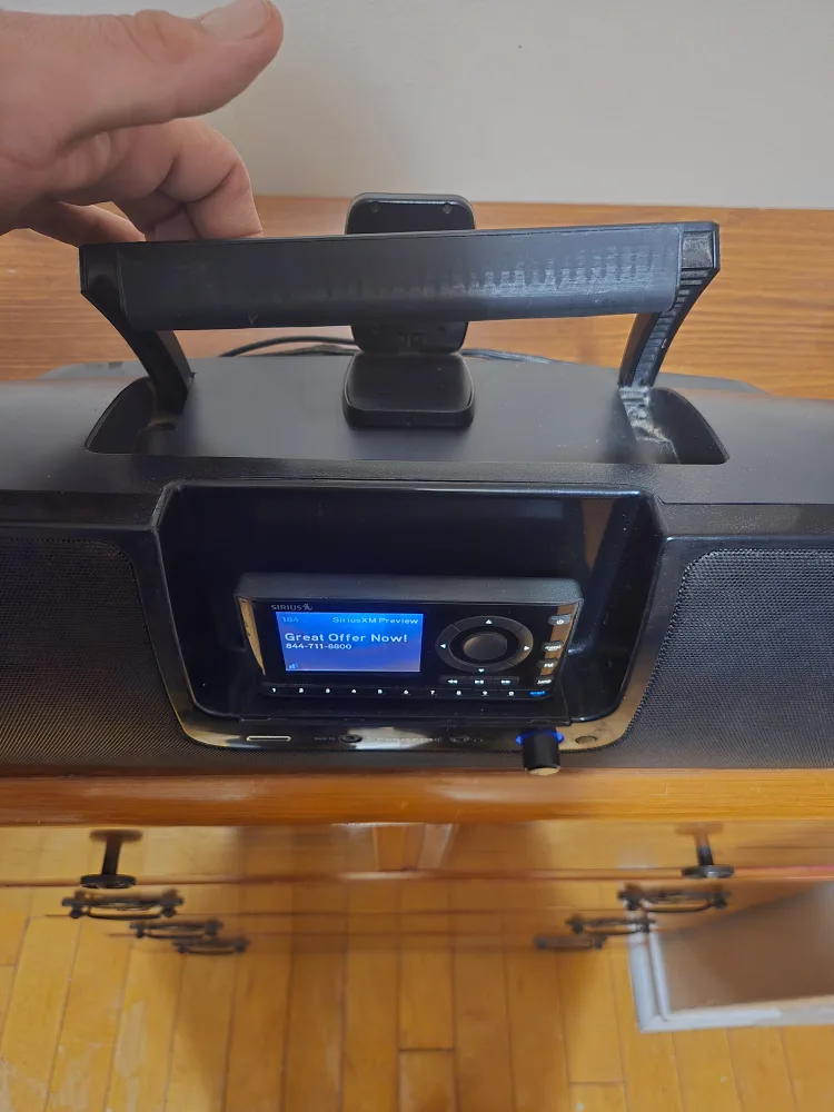 Sirius XM Satellite Radio Boombox. image indicator(3)