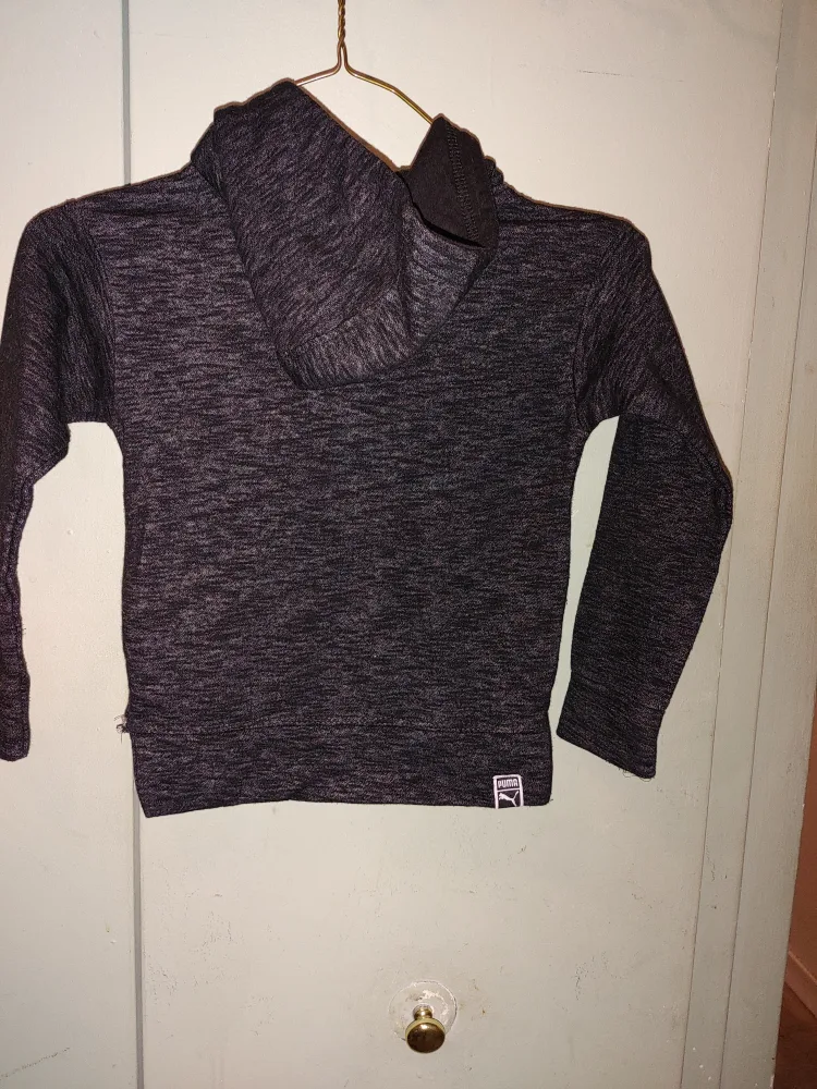 Puma Original Sportswear Black Hoodie -4T image indicator(2)