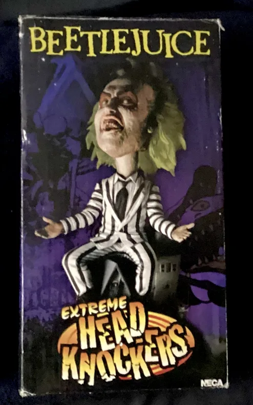 2008 Beetlejuice Extreme Head Knockers NECA thumbnail
