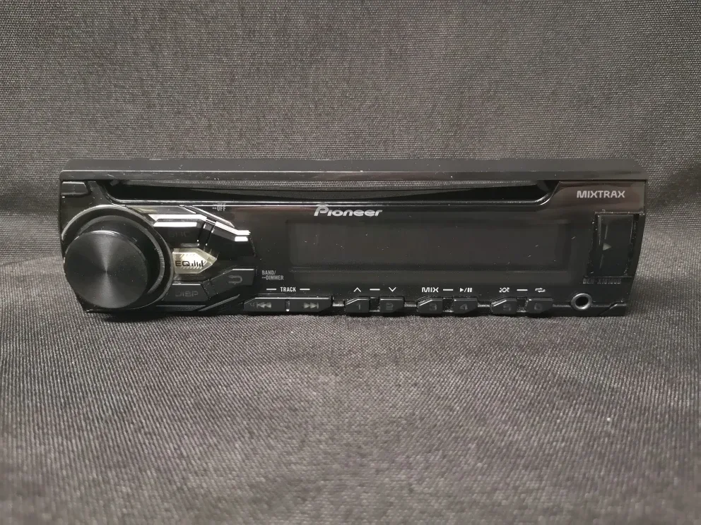 USB Pioneer DEH-X1810UB ~ Faceplate ~ Car Stereo Deck Radio image indicator(4)