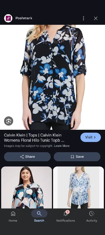 Two Calvin Klein Blouses image indicator(4)