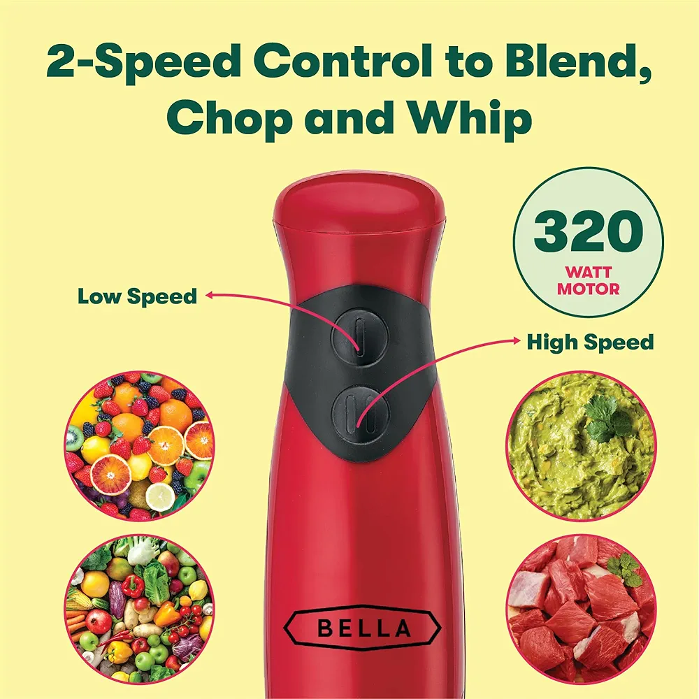 BELLA Immersion Hand Blender Mixer - photo 4