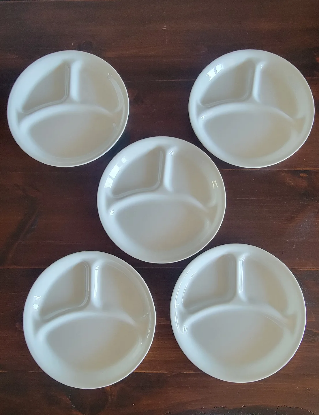 Corelle Vitrelle Divided Plates - Set of 5 thumbnail