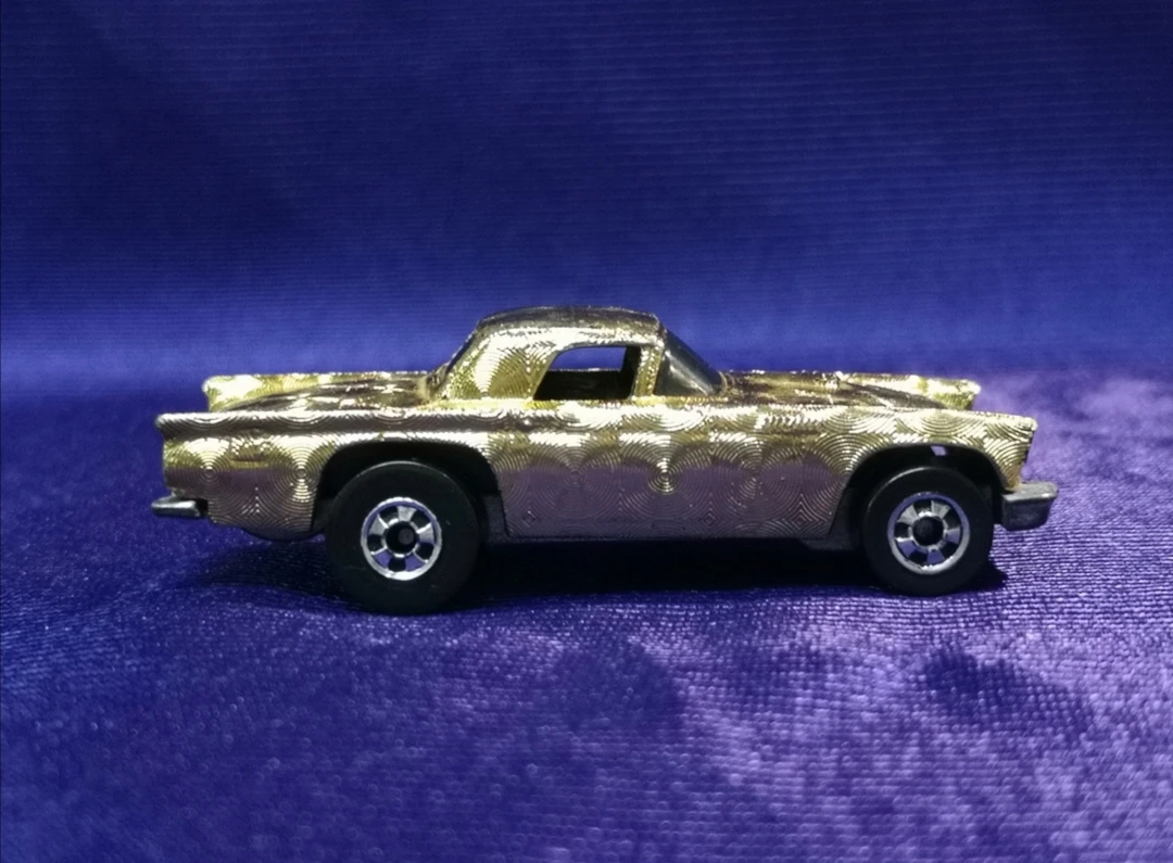 '57 Ford Thunderbird ~ 1992 Hot Wheels Gleamer Etching - photo 5