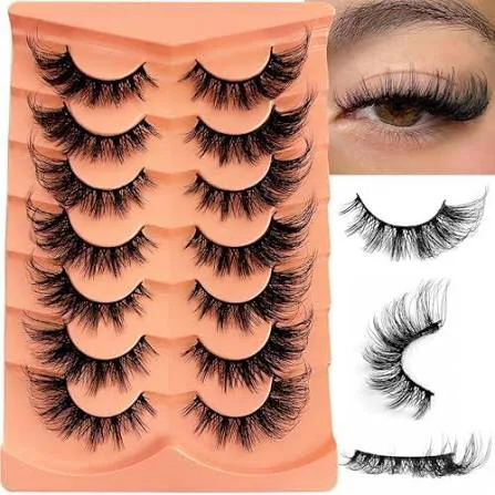 NEW Mink D Curl, 15mm, Cat eye styled False Eyelashes image indicator(2)