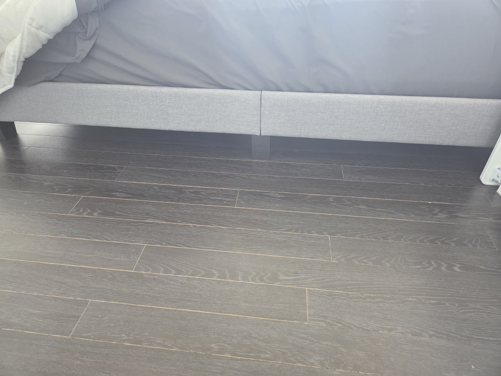 upholstered King-size Bedframe - Grey - photo 3