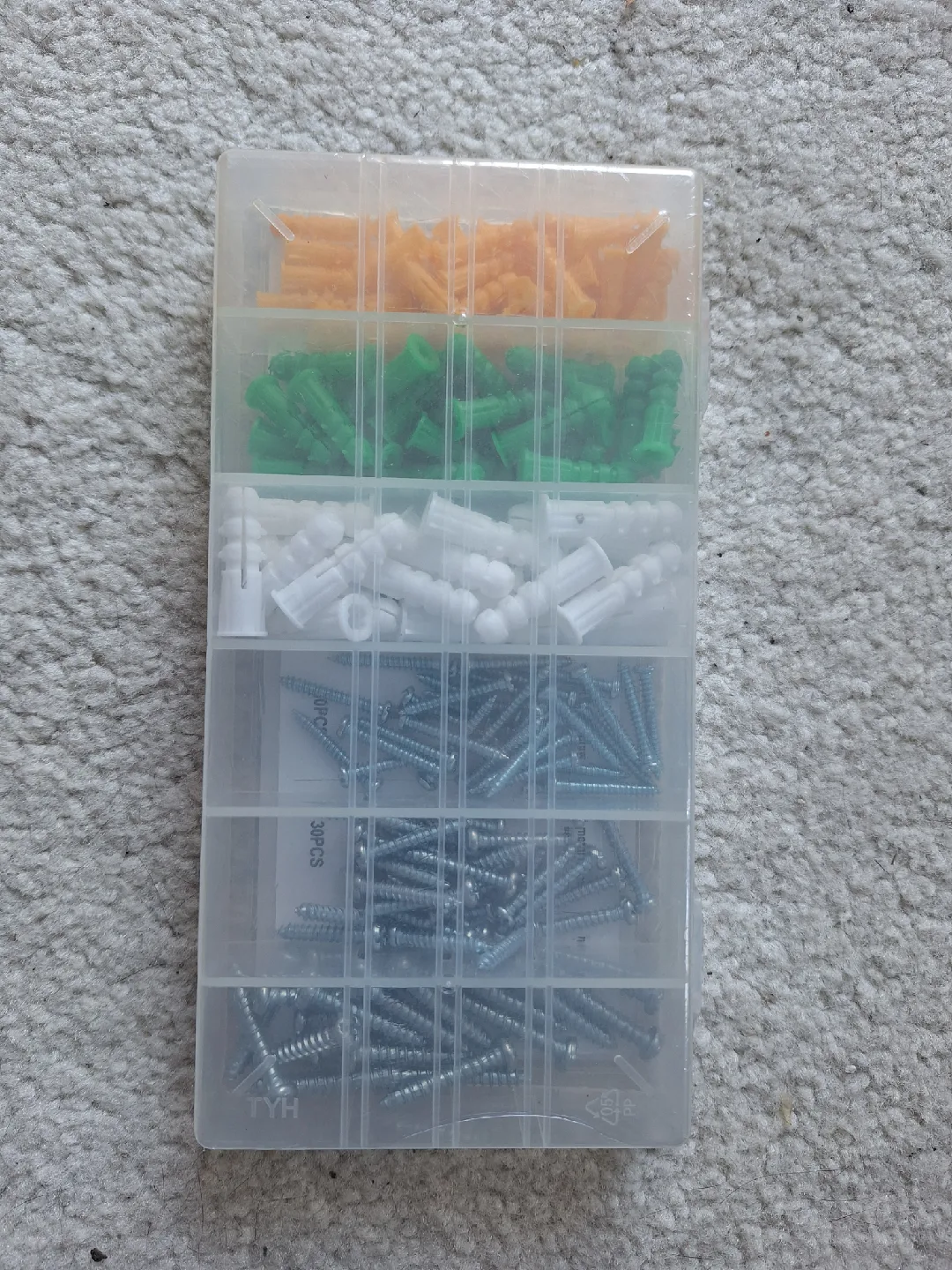 Centrix Self Tapping Screw Ribber Anchor - 165 Pieces thumbnail