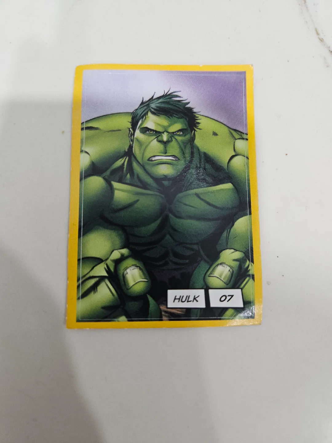 Hulk 07 Trading Card thumbnail