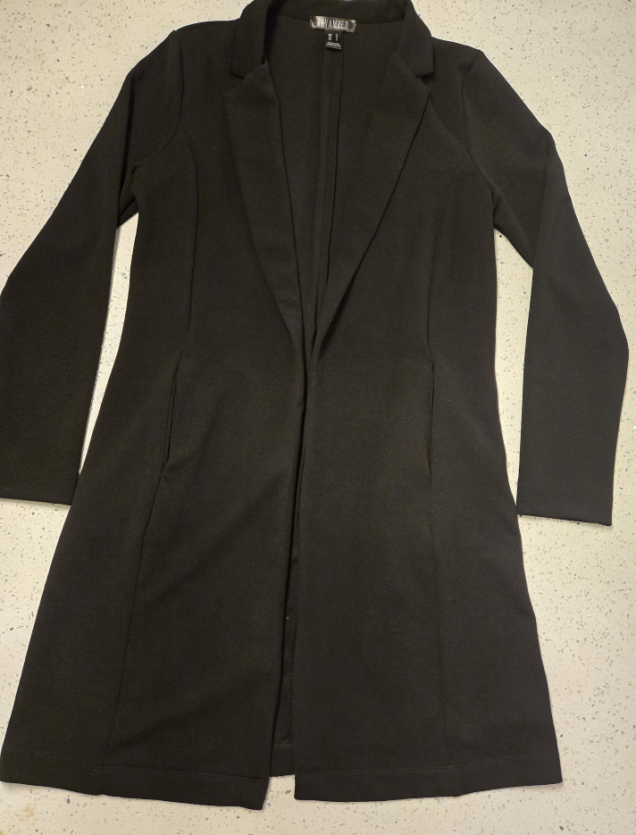 Revamped Black Blazer - Size M