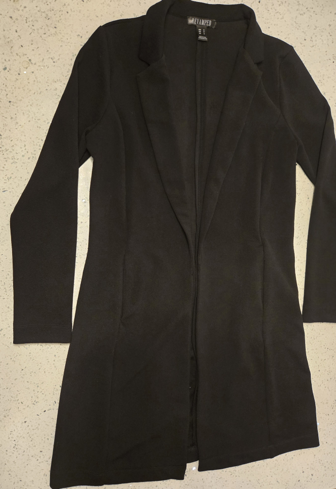 Revamped Black Blazer - Size M - photo 2