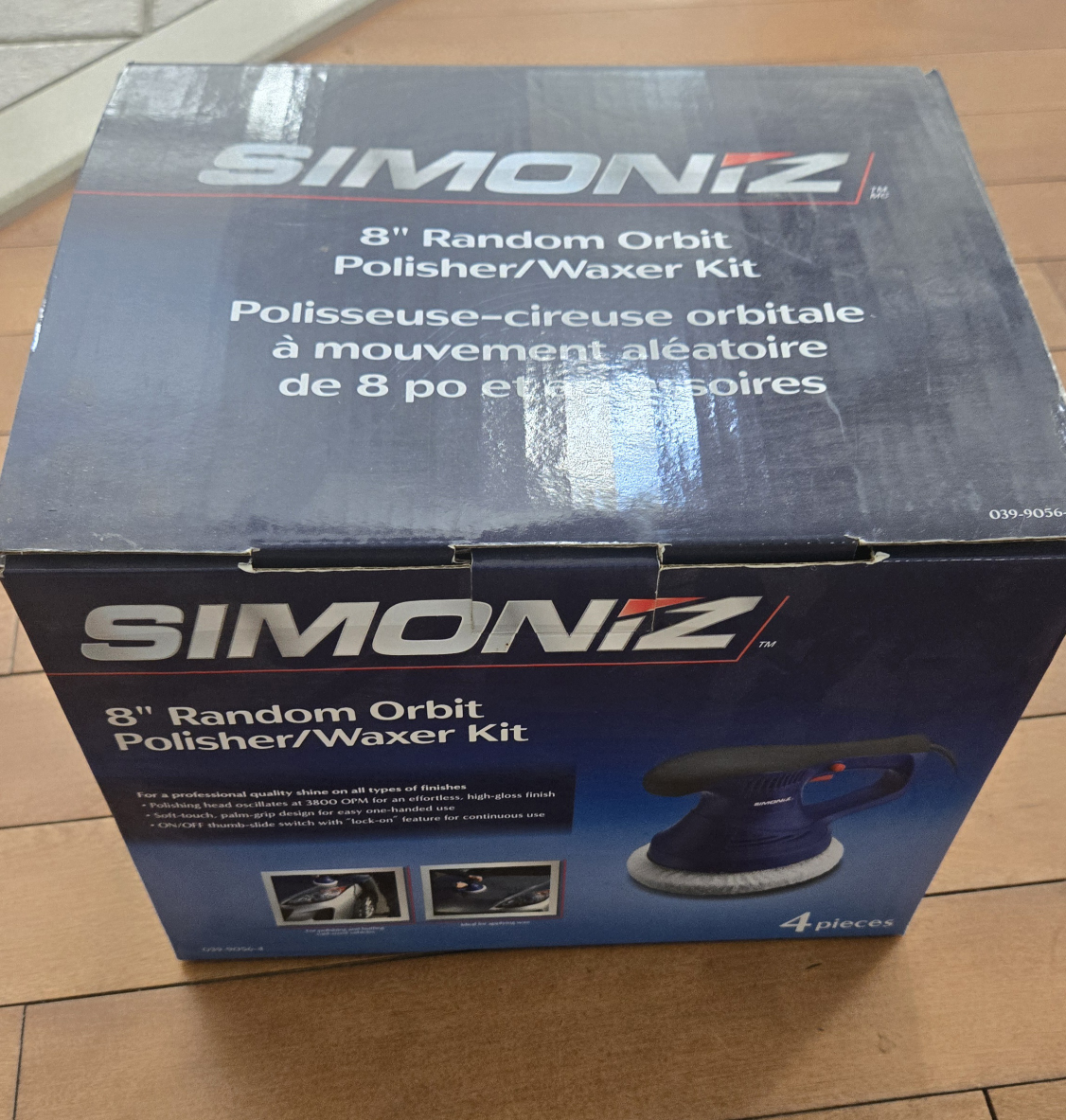 Simoniz 8" Random Orbit Polisher/Waxer Kit - New