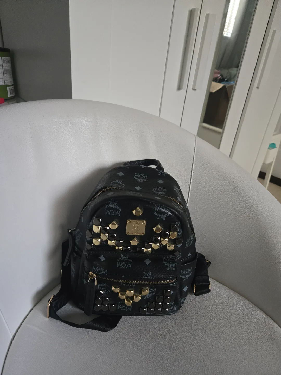MCM Stark Backpack, Black thumbnail