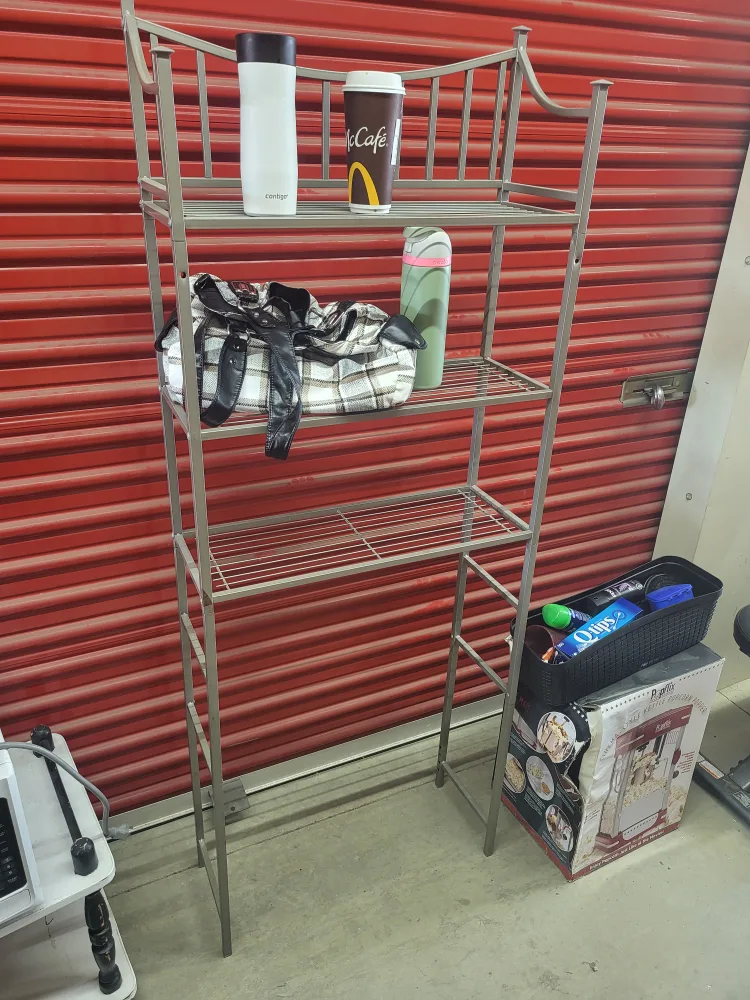 Over-the-Toilet Storage Shelf - Silver Finish thumbnail