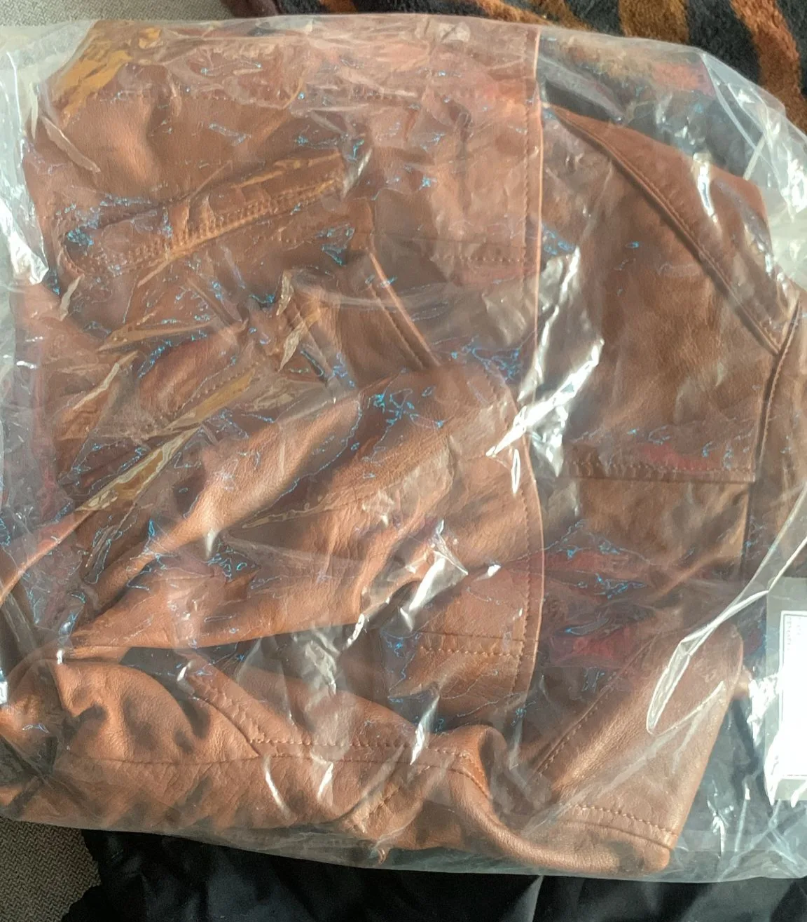 HIDES Brown Leather Jacket image indicator(3)