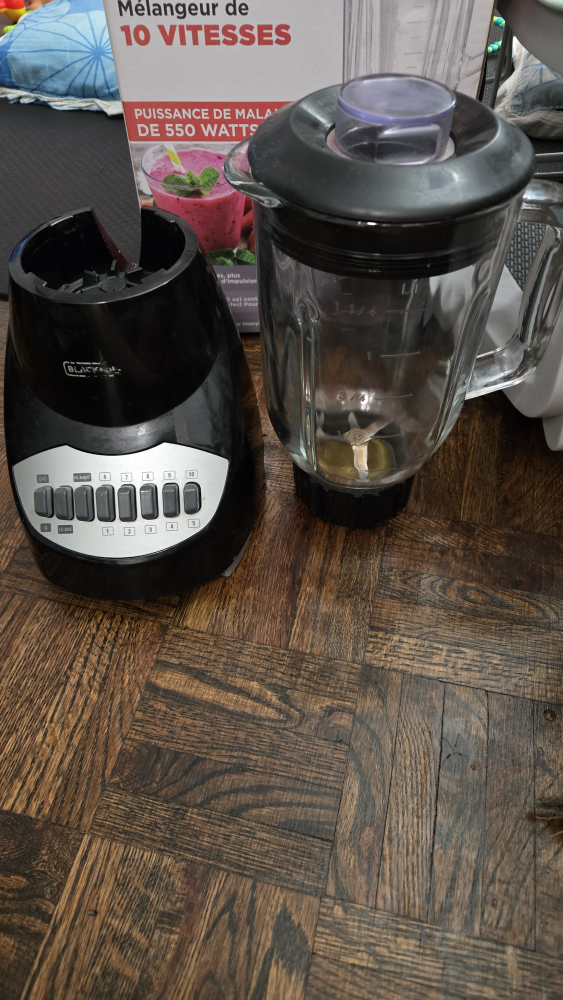 Black+Decker 10-Speed Blender, 550 Watts - photo 2