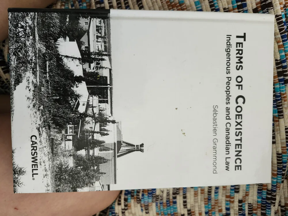 Terms of Coexistence: Indigenous Peoples and Canadian Law thumbnail