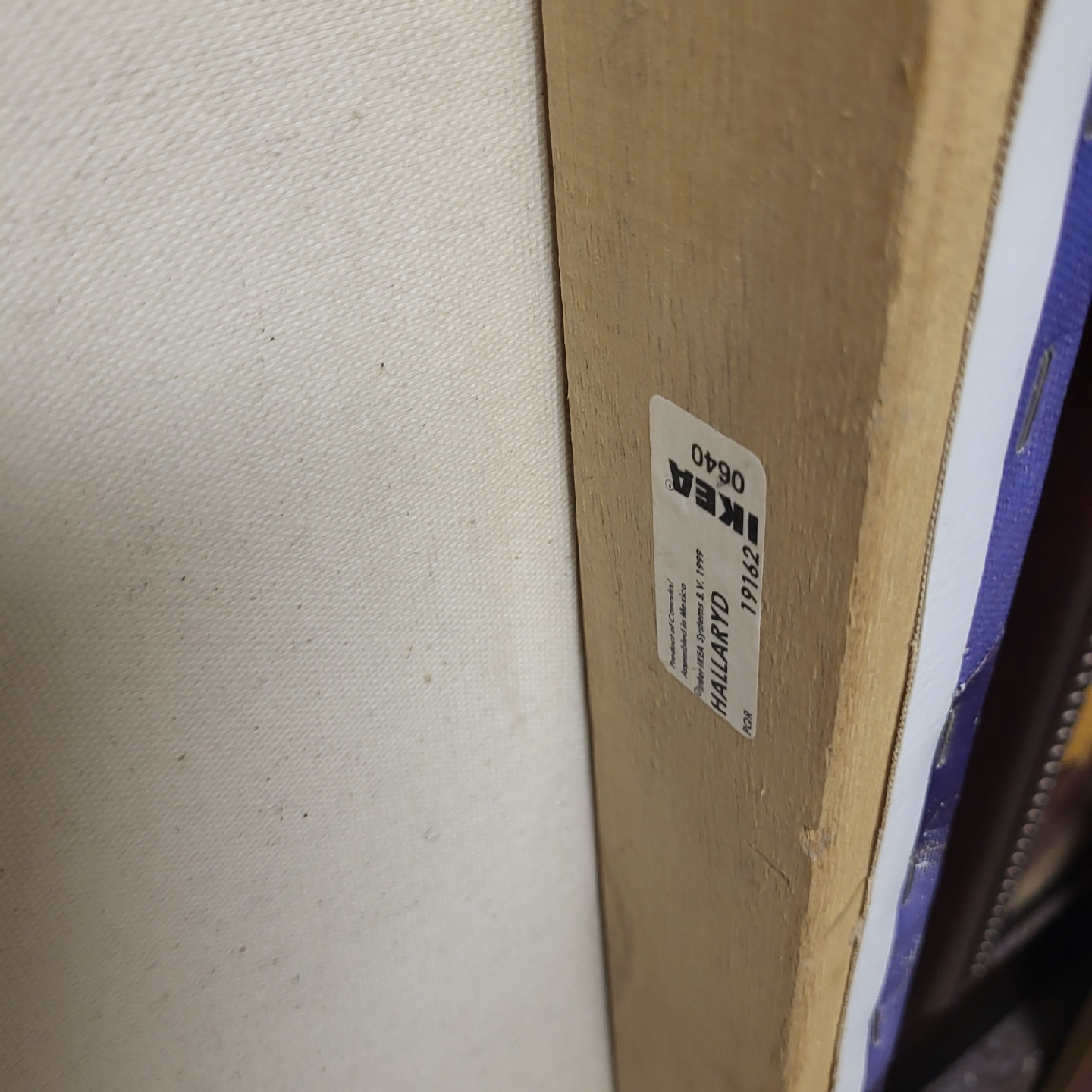 IKEA HALLARYD Painting 30 x 30 x 2 inches - photo 4