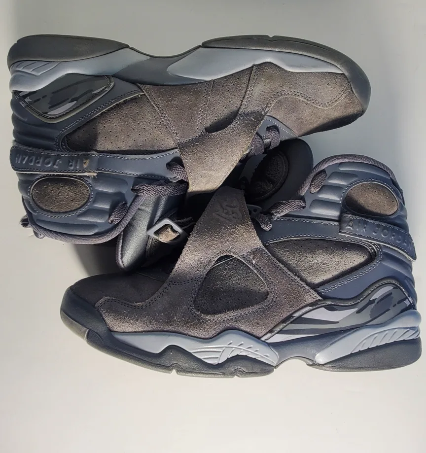 Men’s Jordan 8 Retro Cool Grey 305381-014 Size 9.5 image indicator(9)
