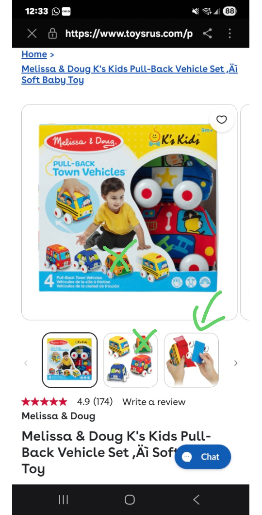 Melissa & Doug K's Kids Pull-Back Vehicle Set - photo 3