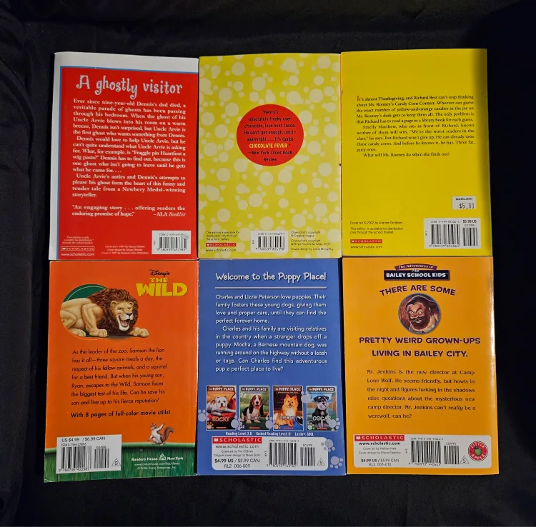 Kids' Scholastic Chapter Books image indicator(2)