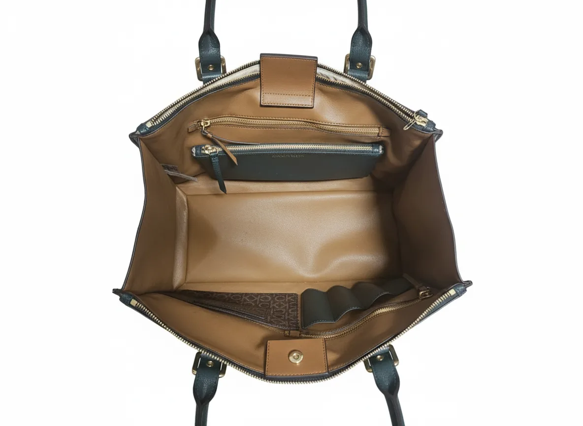 Calvin Klein Green Havana Tote Bag image indicator(5)