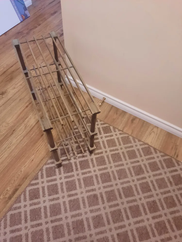 Wooden Shoe Rack pick up only image indicator(2)