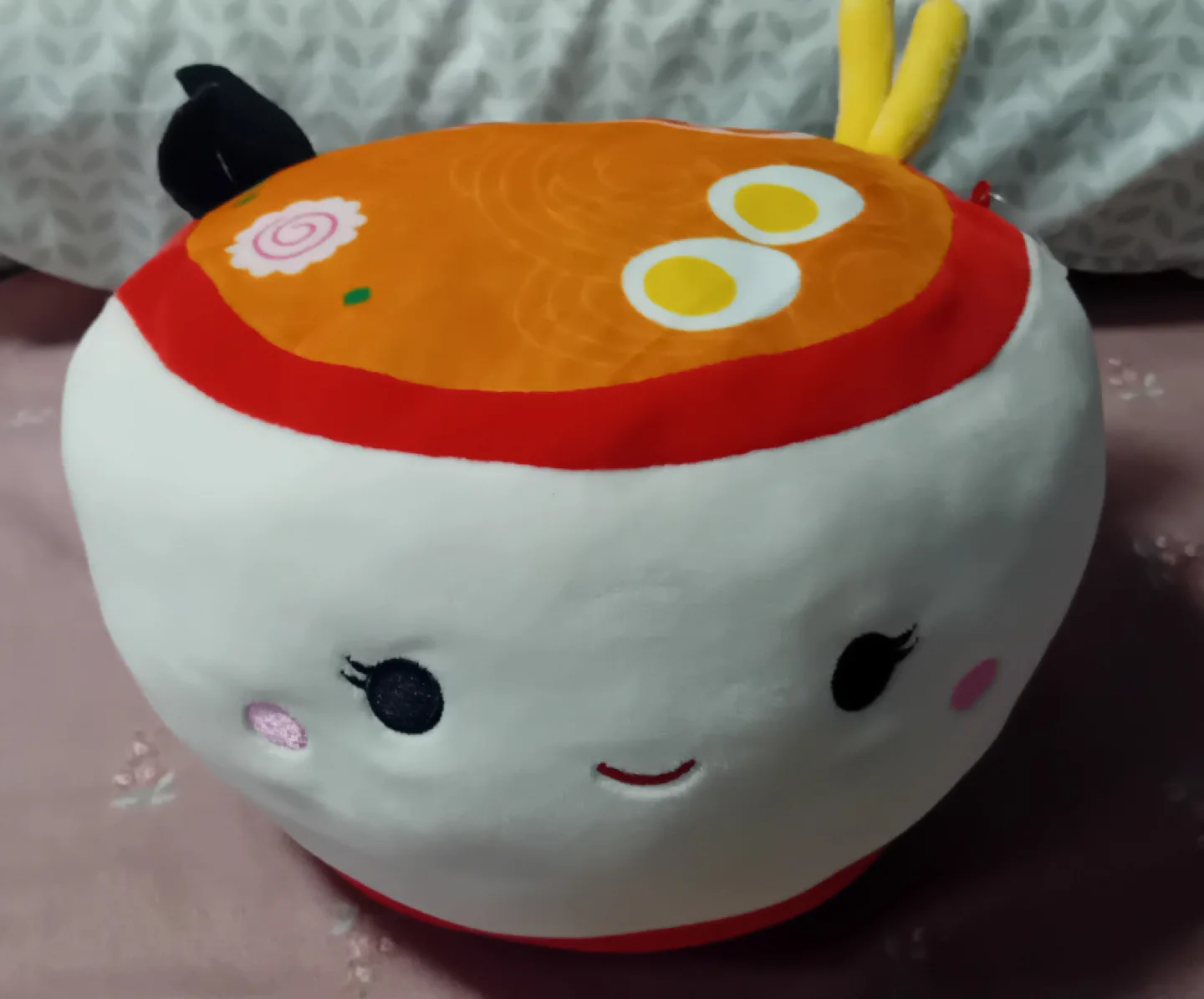ramen bowl plush - cute and soft! thumbnail