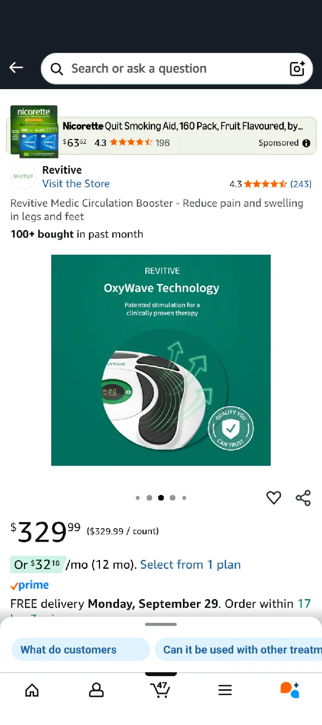 Revitive Medic Circulation Booster image indicator(3)