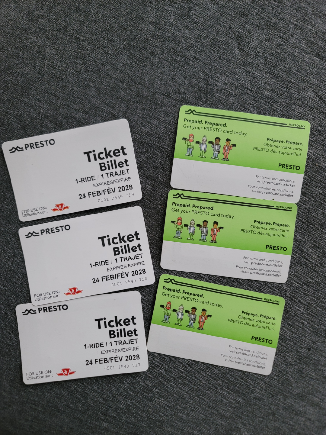 Presto Tickets 🎟 $2.50 Each 100% Garaunteed