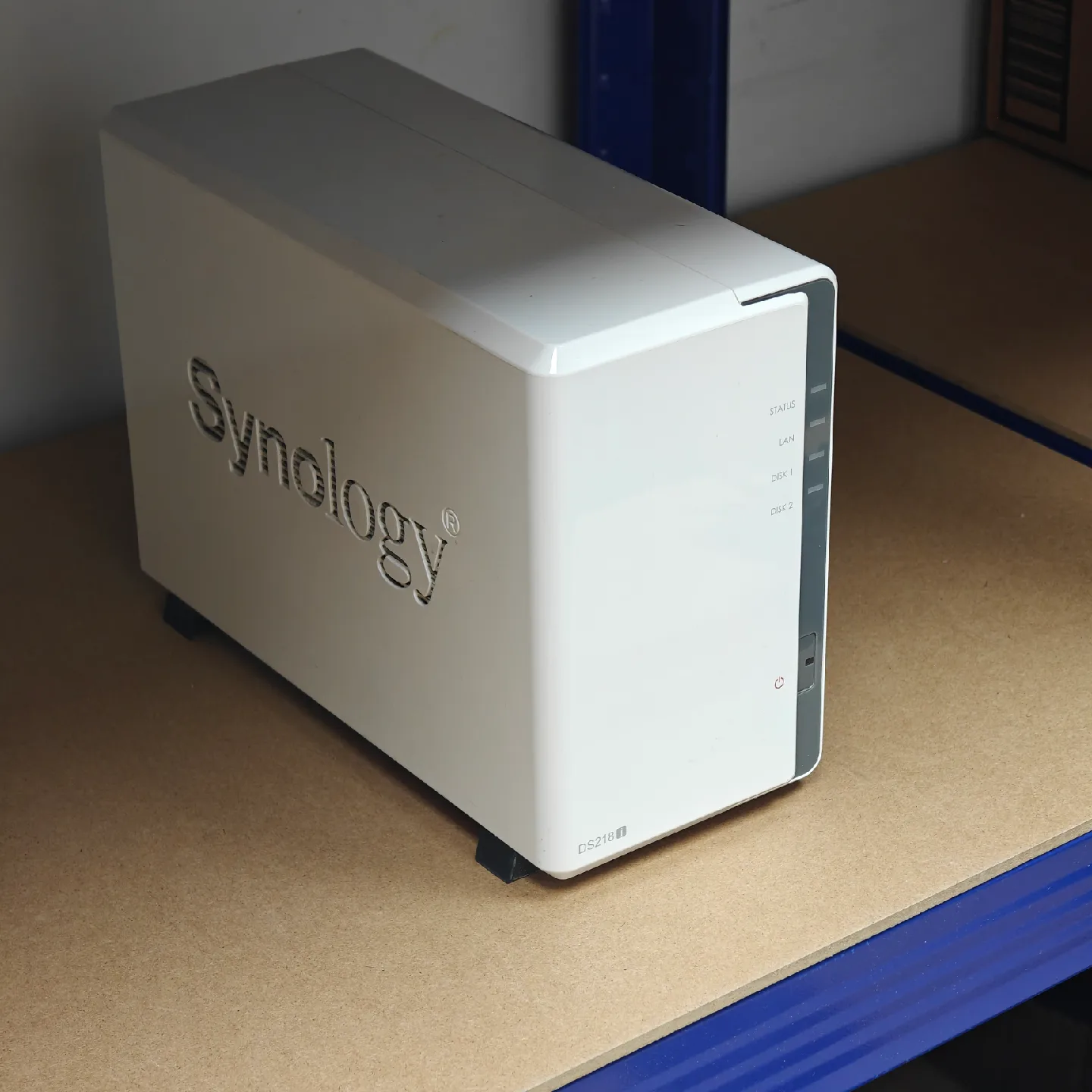 Synology DS218j NAS with 2x 8TB HDD image indicator(2)