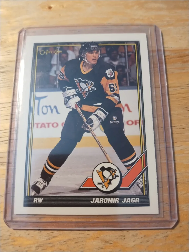 O-Pee-Chee Jaromir Jagr Hockey Card thumbnail
