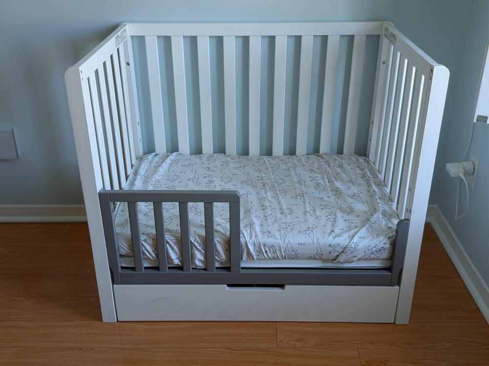 Carter's Colby 4-in-1 Mini Convertible Crib + Bed + Accessory