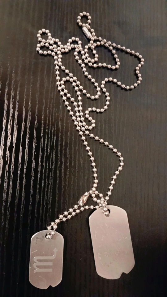 Zodiac Sign Dog Tag Necklace - photo 2