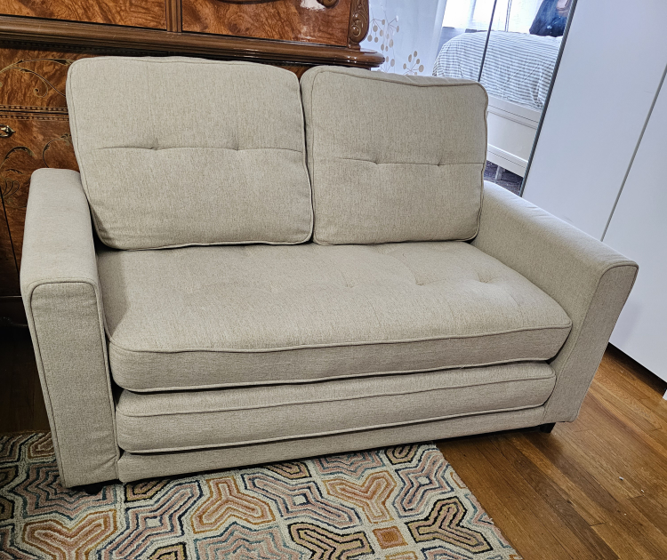 Beige Sleeper Sofa