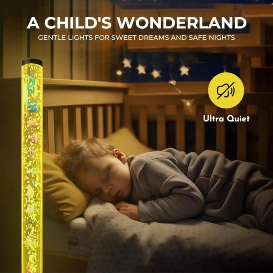 Brewish 4FT Sensory LED Bubble Fish Tube Lamp – 16 Color+4 image indicator(10)