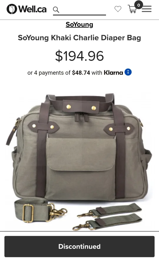 Unisex diaper bag image indicator(3)