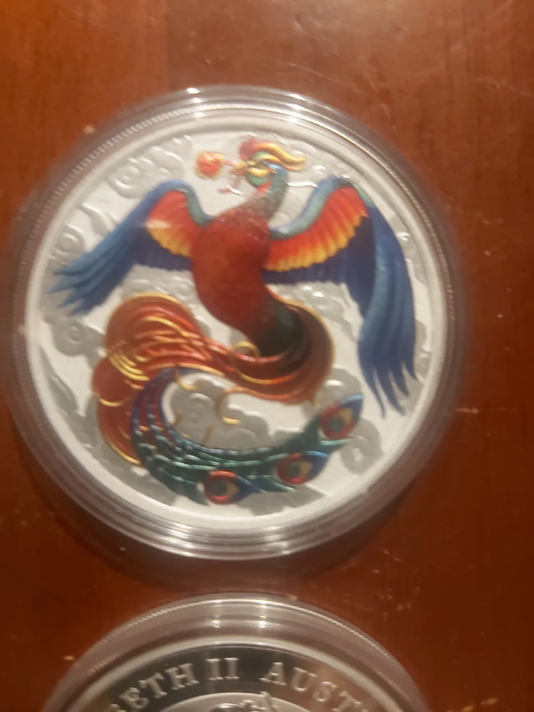 RARE 2022 Australia $1 Silver Coin - Phoenix image indicator(2)