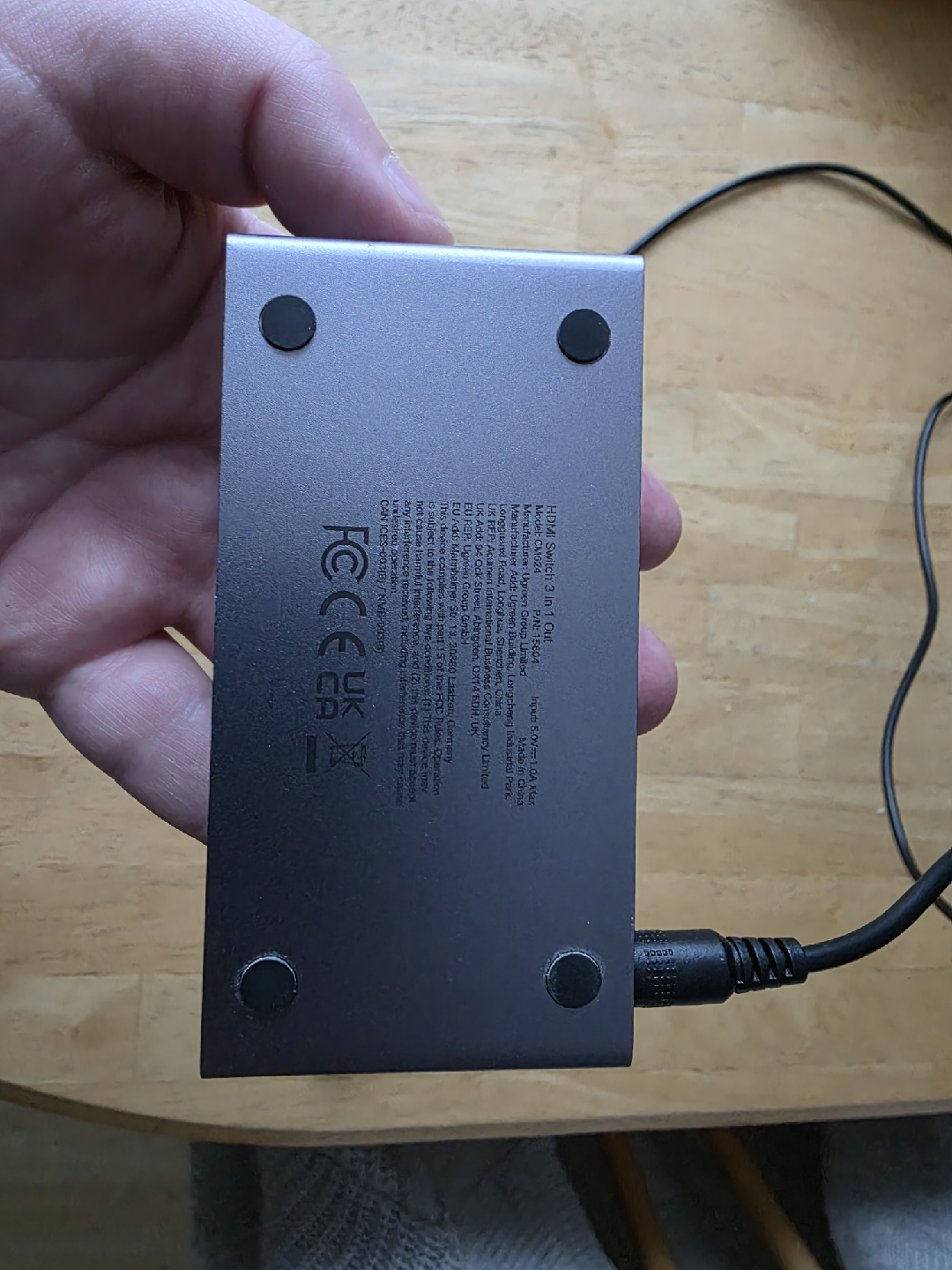 ugreen 3x1 8k hdmi switch - photo 3