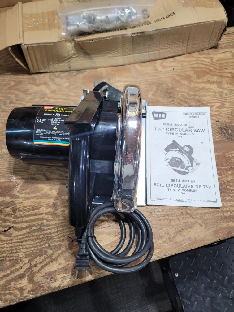 Wen 7 1/4" Circular Saw - Model 963 thumbnail