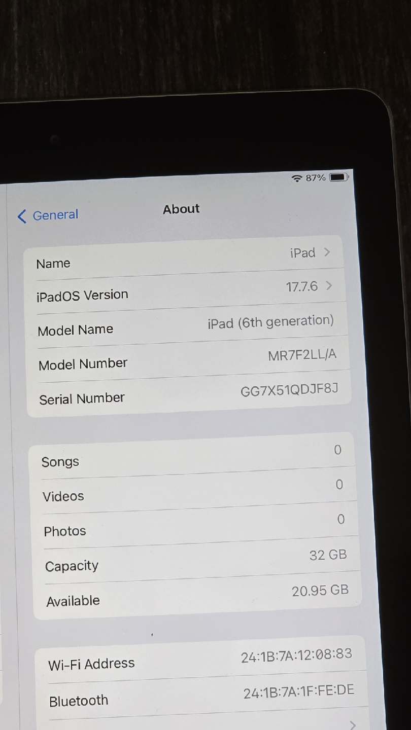 iPad (6th Generation) 9.7" (Wi-Fi Only) Space Gray [Read] - photo 3