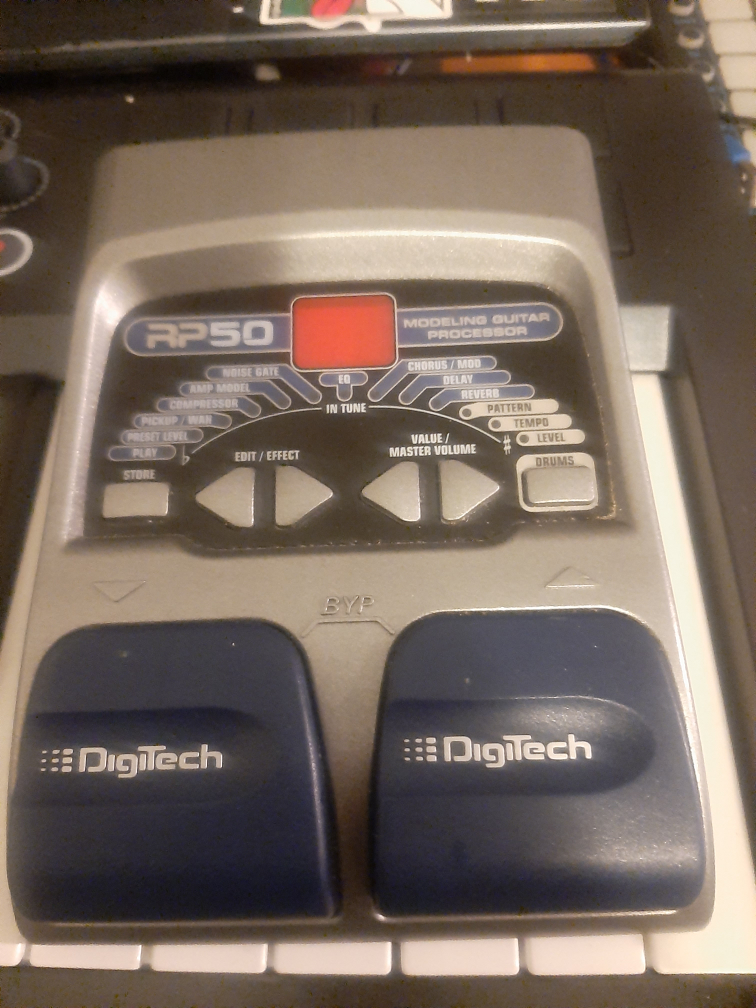 DigiTech RP50 Modeling Guitar Processor