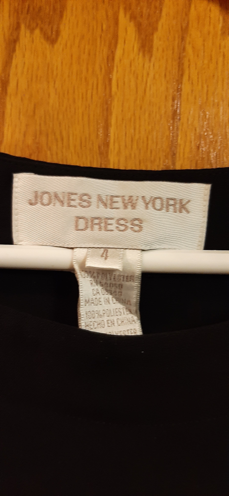 Jones New York Black Dress - Size 4 - photo 2