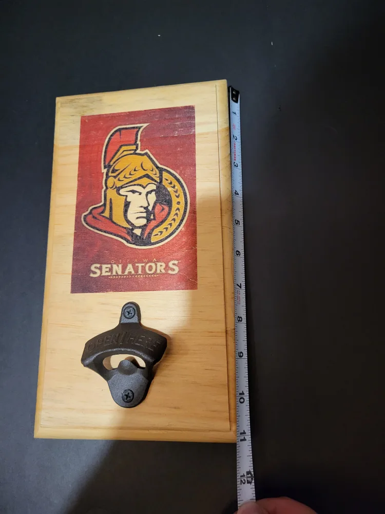 Handmade Wooden Sports Bottle Opener image indicator(5)