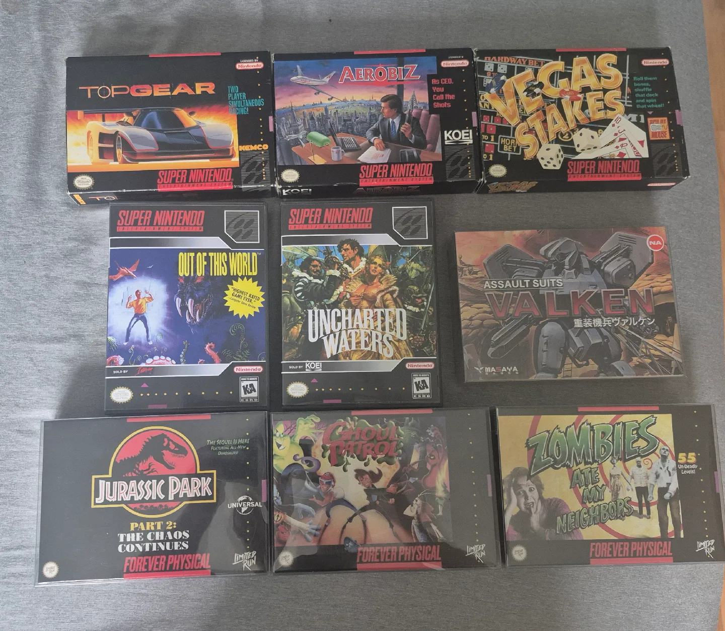 Super Nintendo games thumbnail
