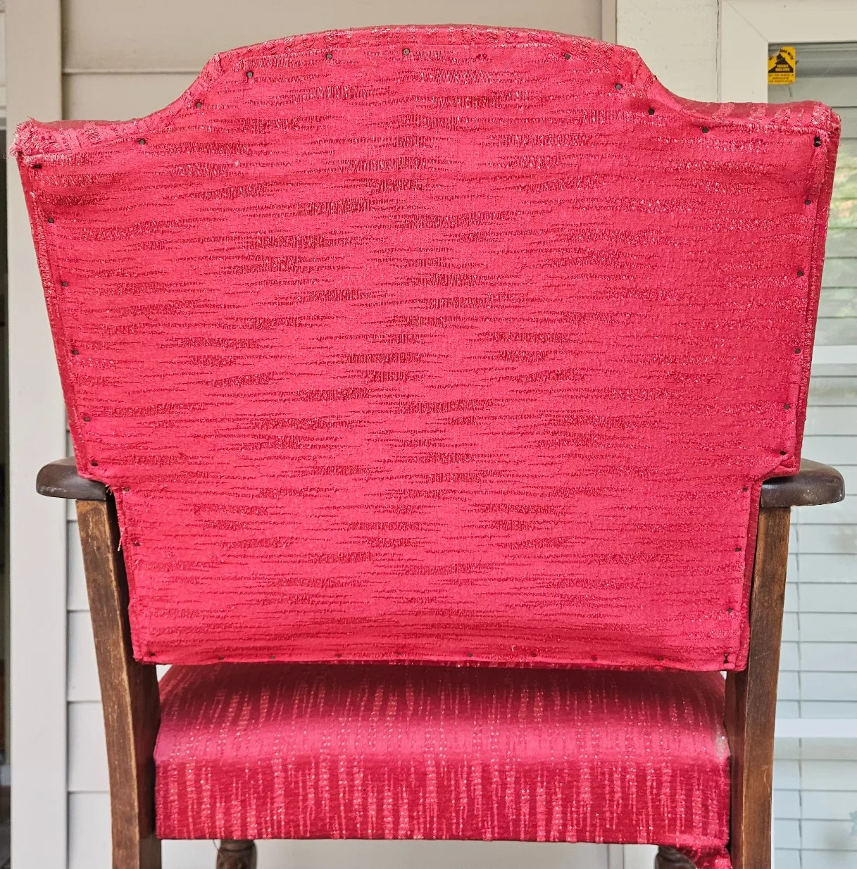 Antique Solid Oak Wooden Chair image indicator(5)