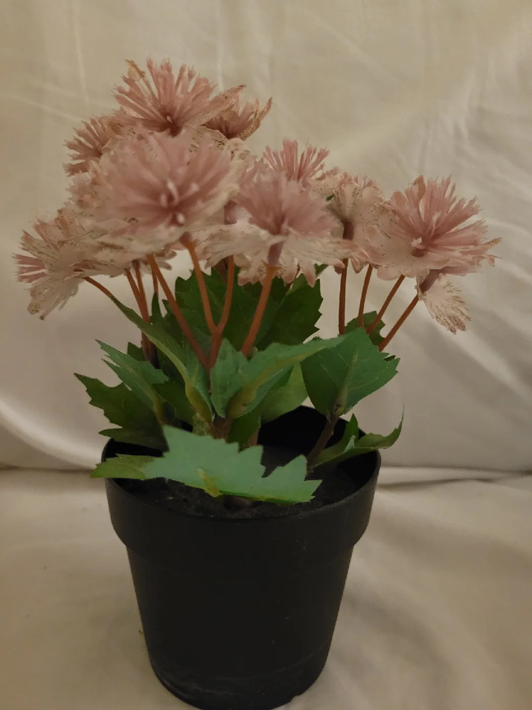 Artificial Flowers in Black Pots image indicator(3)