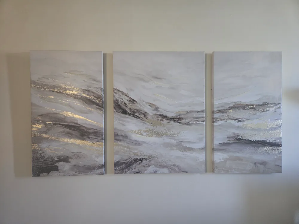 Abstract Canvas Wall Art - 3 Piece Set thumbnail