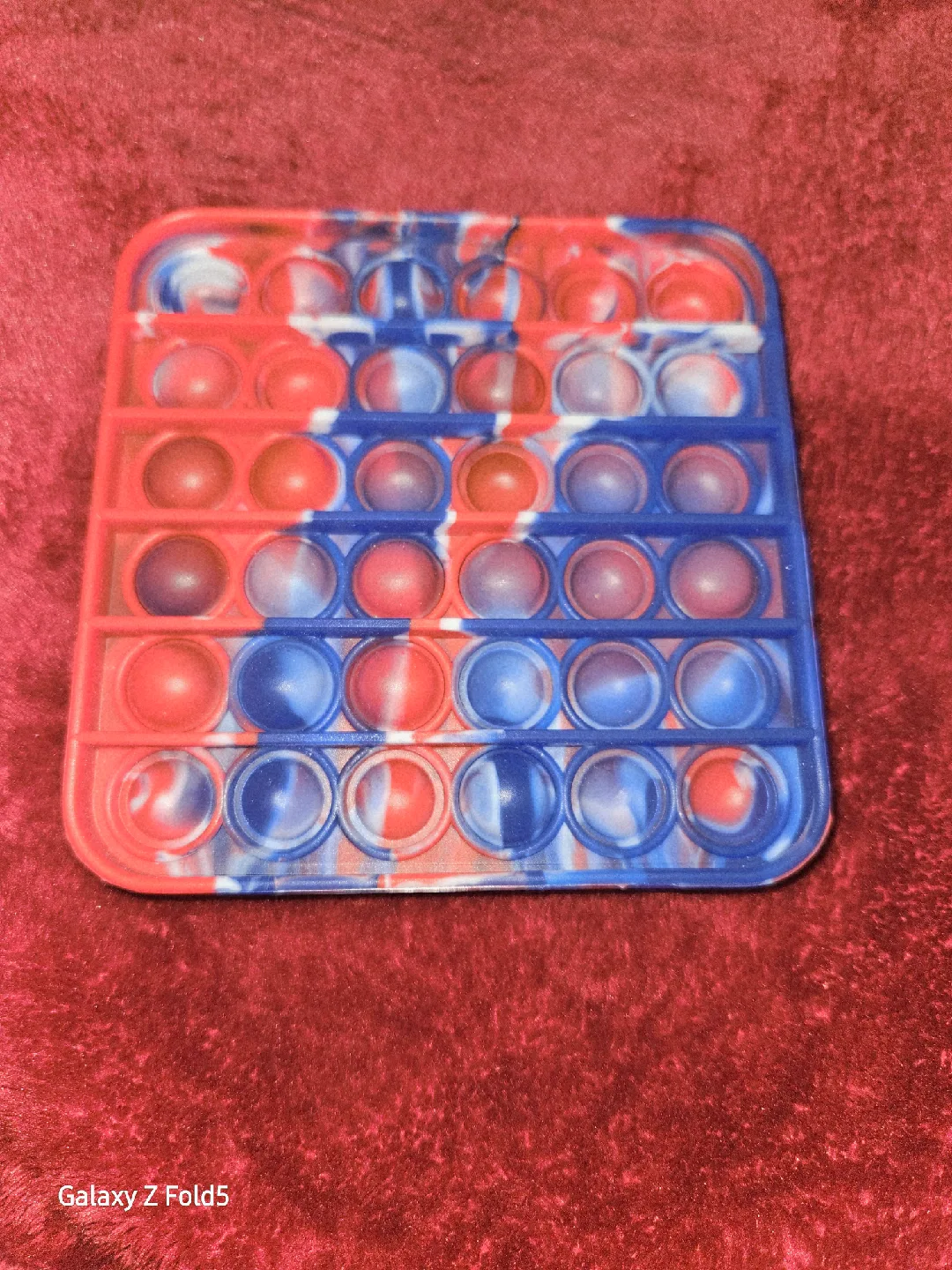 Red, White, and Blue Pop It Fidget Toy thumbnail